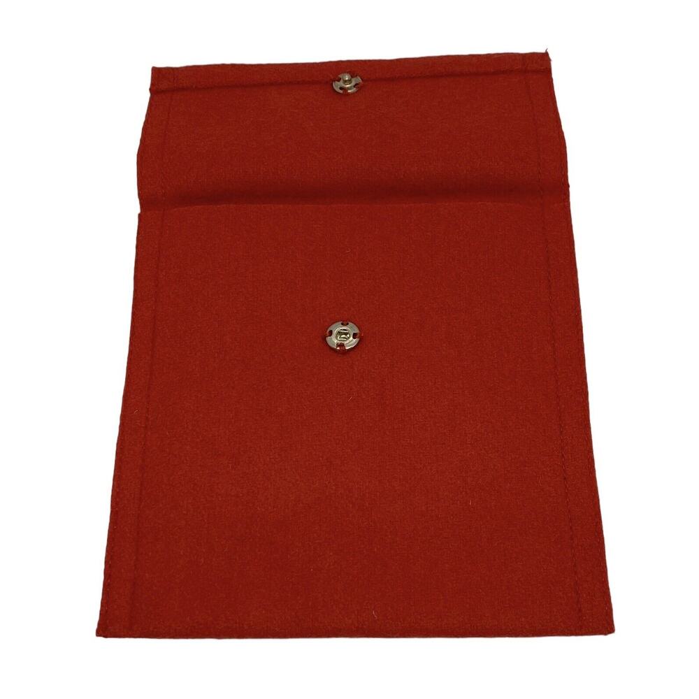 New Red Velvet Snap Button Gift Bag Jewelry Bag Packaging Bag Storage Pouch - Picture 5 of 11